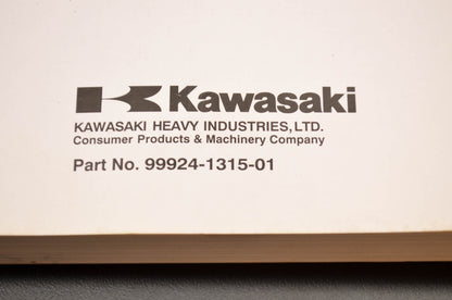 New OEM Kawasaki KFX 700 V Force Service Manual 04 KFX 700 V Force NOS