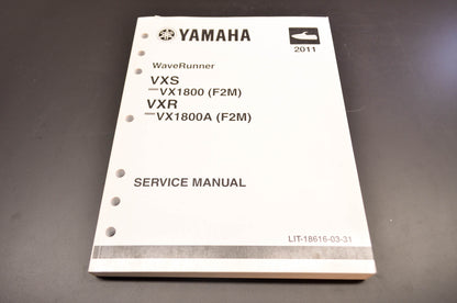 OEM Yamaha LIT-18616-03-31 Service Manual VXS VX1800/VXR VX180 NOS