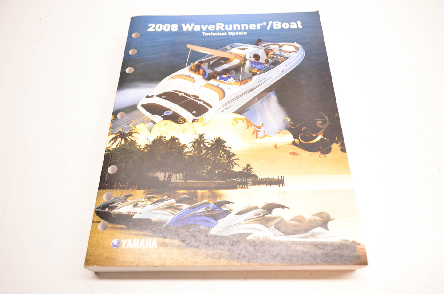OEM Yamaha LIT-18500-00-08 Technical Update Manual '08 Boat Wave Runner NOS