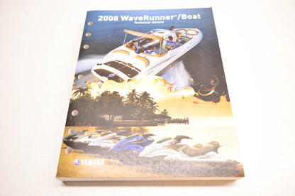 OEM Yamaha LIT-18500-00-08 Technical Update Manual '08 Boat Wave Runner NOS