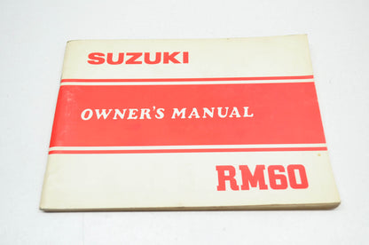 OEM Suzuki 99011-46693-03A RM60 Owner's Manual