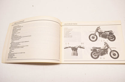 OEM Suzuki 99011-46693-03A RM60 Owner's Manual