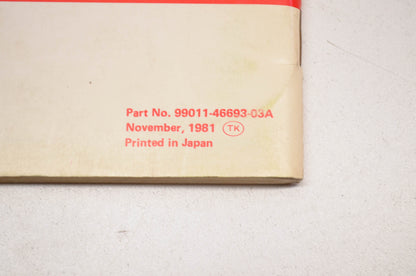 OEM Suzuki 99011-46693-03A RM60 Owner's Manual