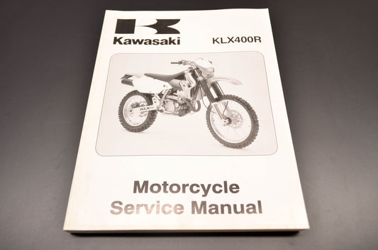 OEM Kawasaki 99924-1304-01 Service Manual KLX400B NOS