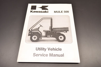 OEM Kawasaki 99924-1146-02 Service Manual KAF300A/B/C/D NOS