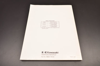 OEM Kawasaki 99924-1146-02 Service Manual KAF300A/B/C/D NOS