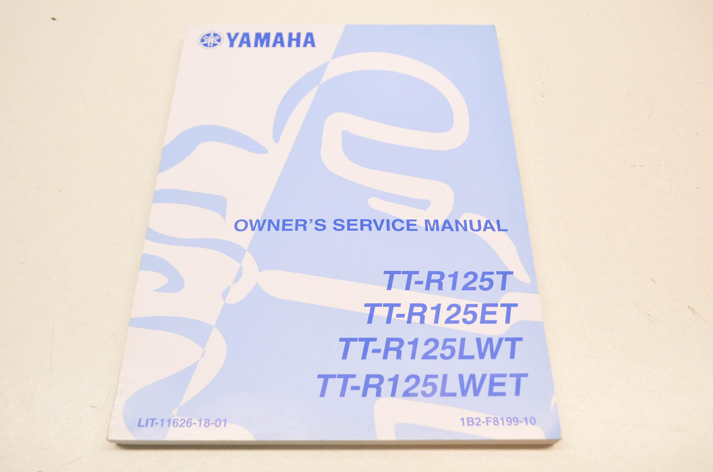 New OEM Yamaha TT-R125T/ET/LWT/LWET Owner's Service Manual NOS