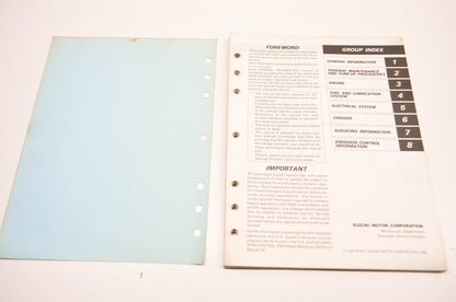 OEM Suzuki 99500-31030-03E DR125SE Service Manual
