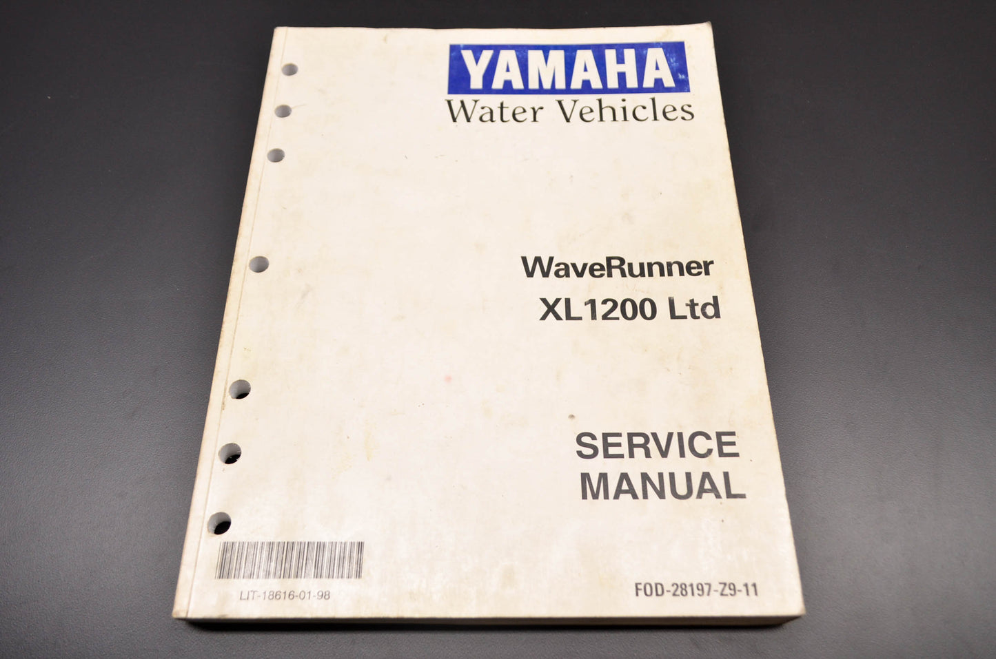 OEM Yamaha WaveRunner XL1200 Ltd Service Manual