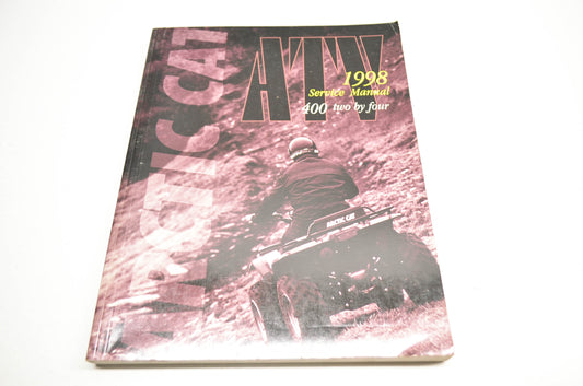 OEM Arctic Cat 2255-812 Service Manual 98 ATV 400 2X4 NOS