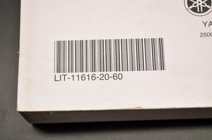 OEM Yamaha LIT-11616-20-60 FZSW(C) Service Manual NOS