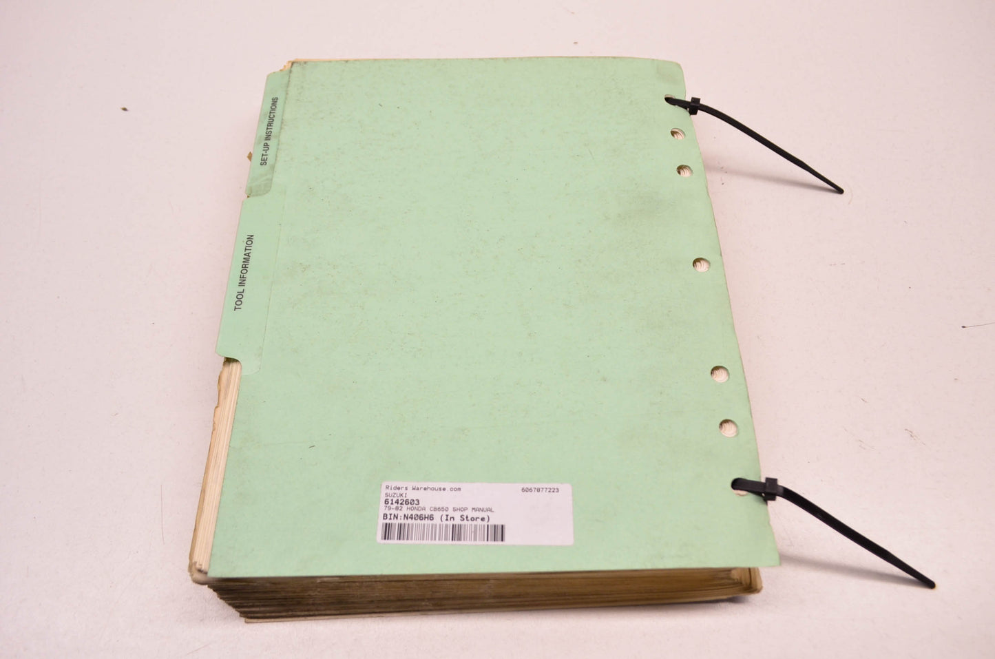 OEM Honda CB650 Shop Manual 79-82 CB650