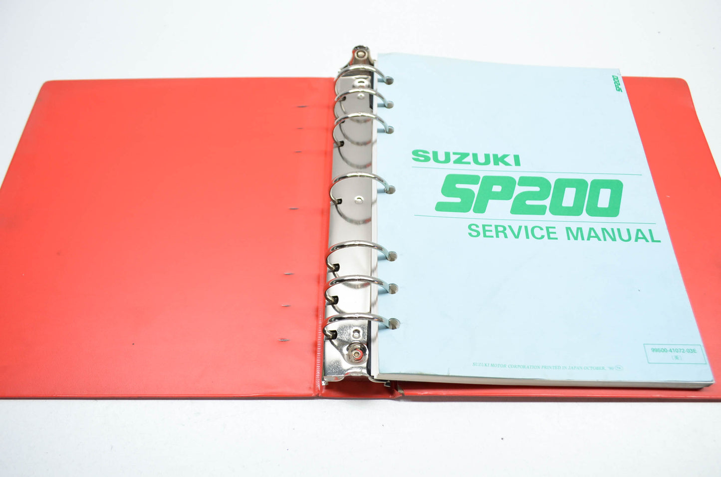 OEM Suzuki SP200 Service Manual