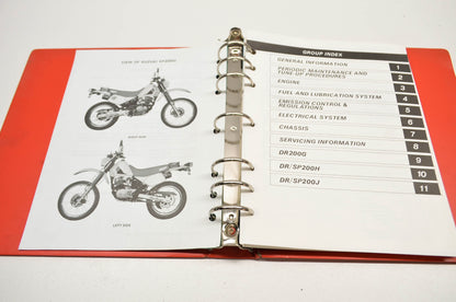 OEM Suzuki SP200 Service Manual