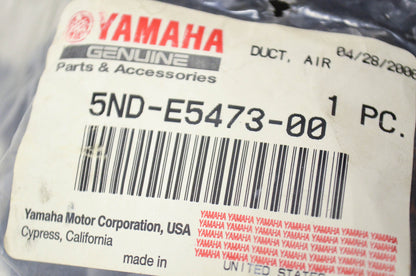 OEM Yamaha 5ND-E5473-00-00 Air Duct NOS