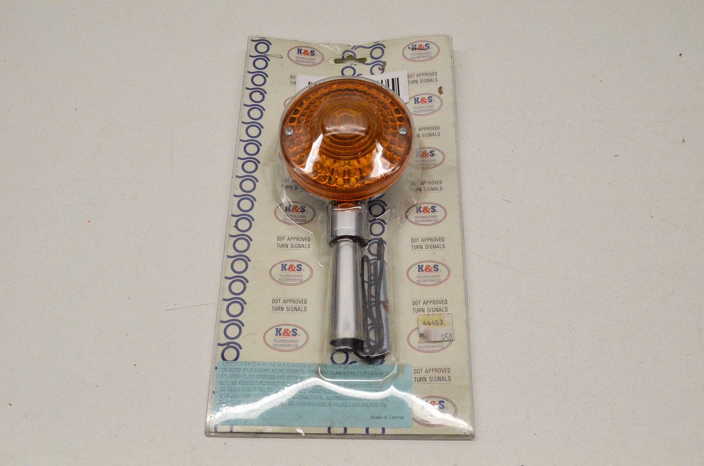 Bike Master 25-4116 Turn Signal Amber NOS
