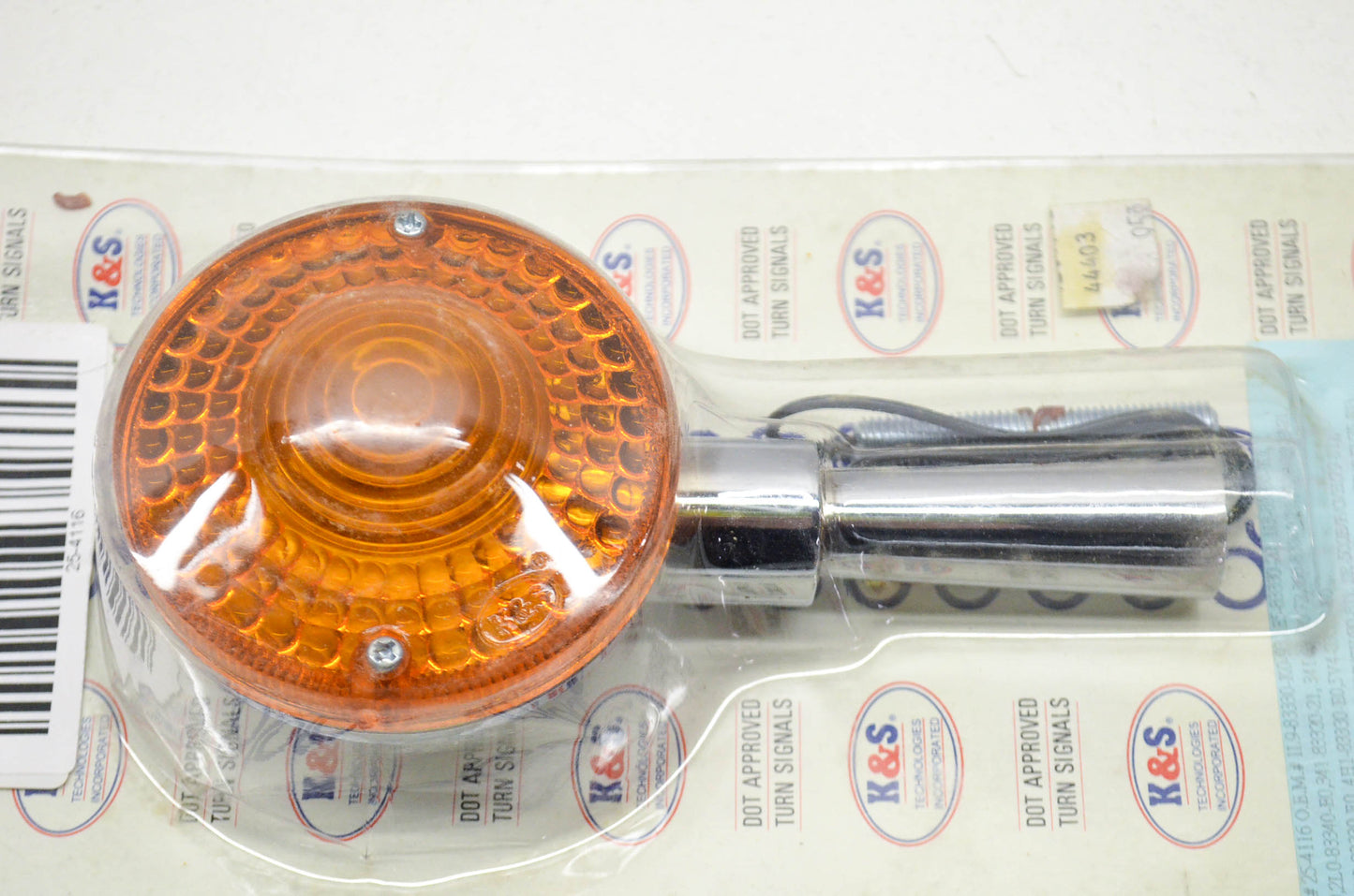 Bike Master 25-4116 Turn Signal Amber NOS