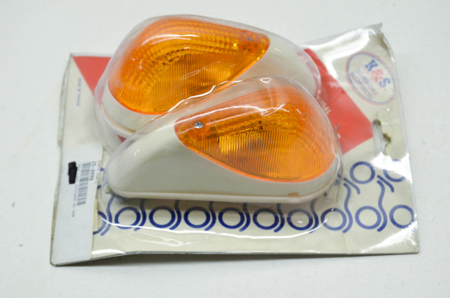 K&S 25-8098 Marker Light White/Amber NOS