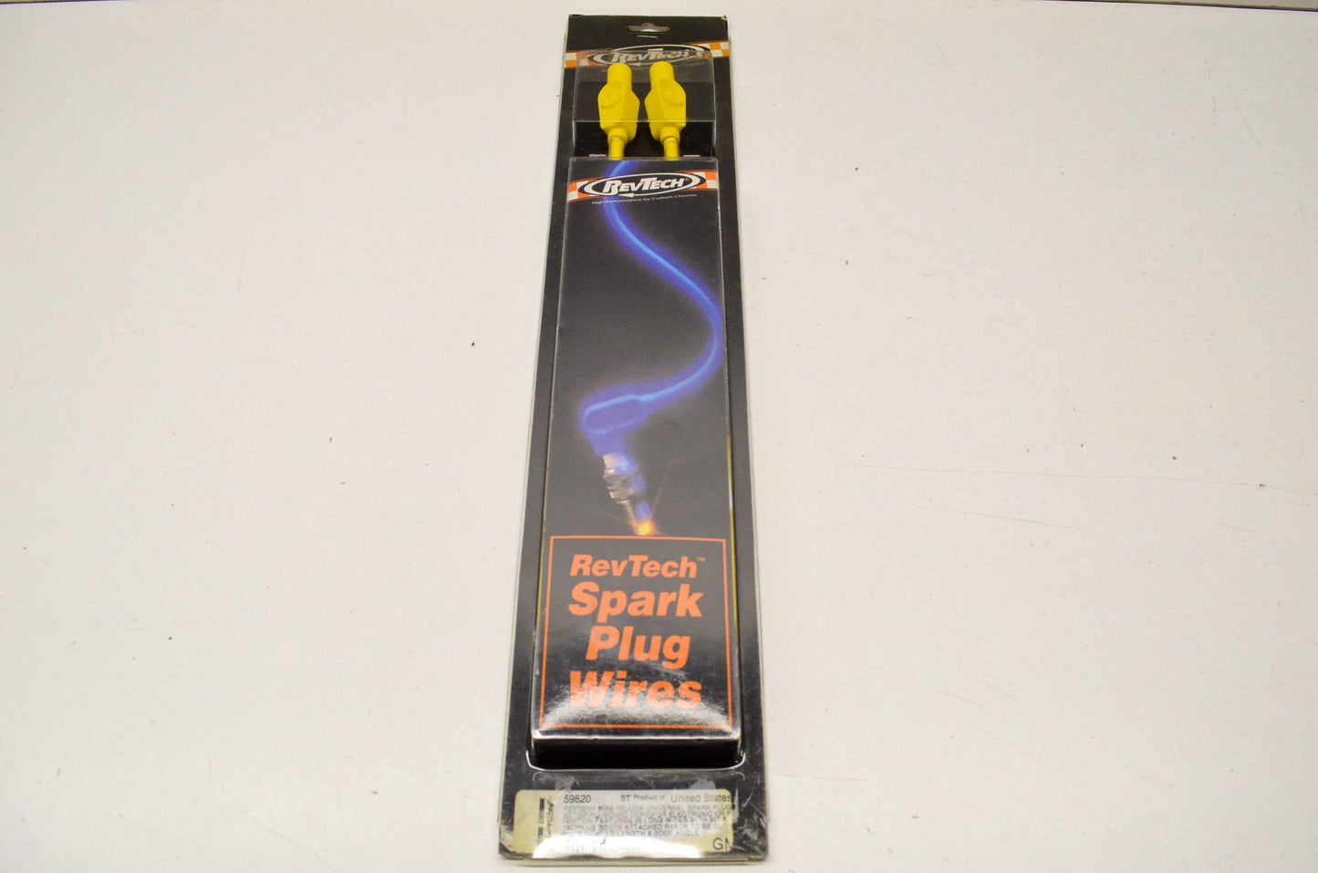 RevTech 59820, 59-820 Spark Plug Wires Yellow NOS