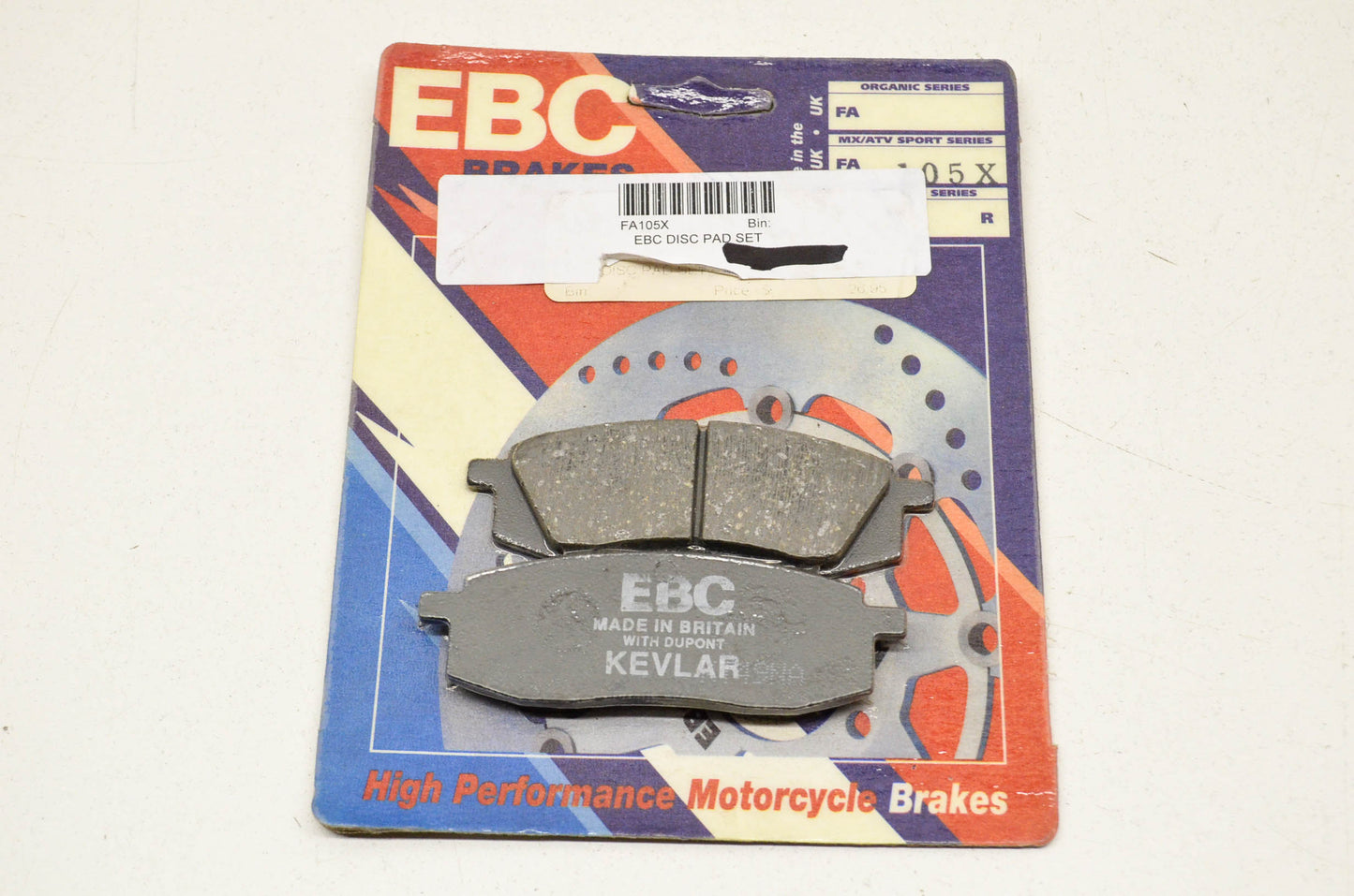 EBC FA105X, 7605-388 Brake Pad Kit NOS