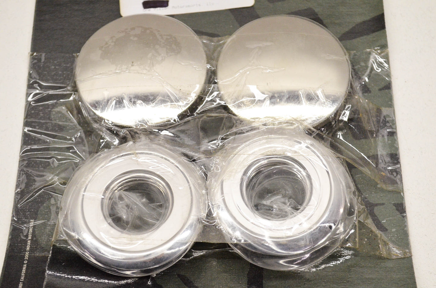 Gas Cap Kit Includes paint protectors. NOS