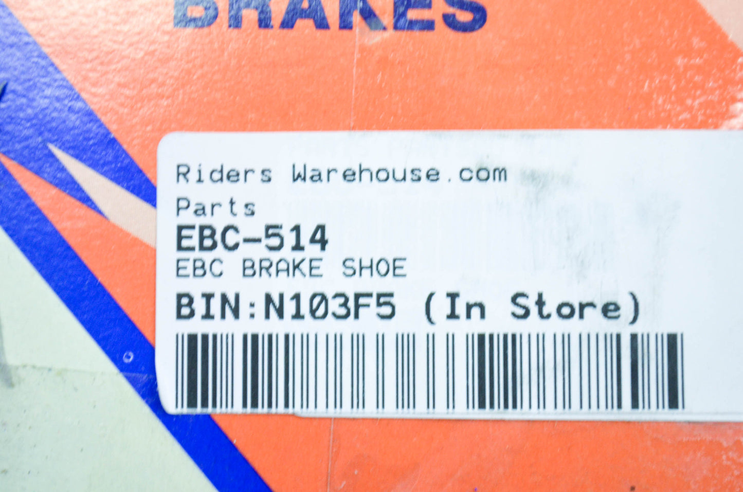 New EBC Brake Shoe Kit NOS
