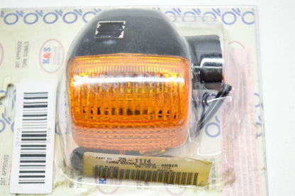 Bike Master 25-1114, 33650-MB2-601 Amber Turn Signal Honda. NOS
