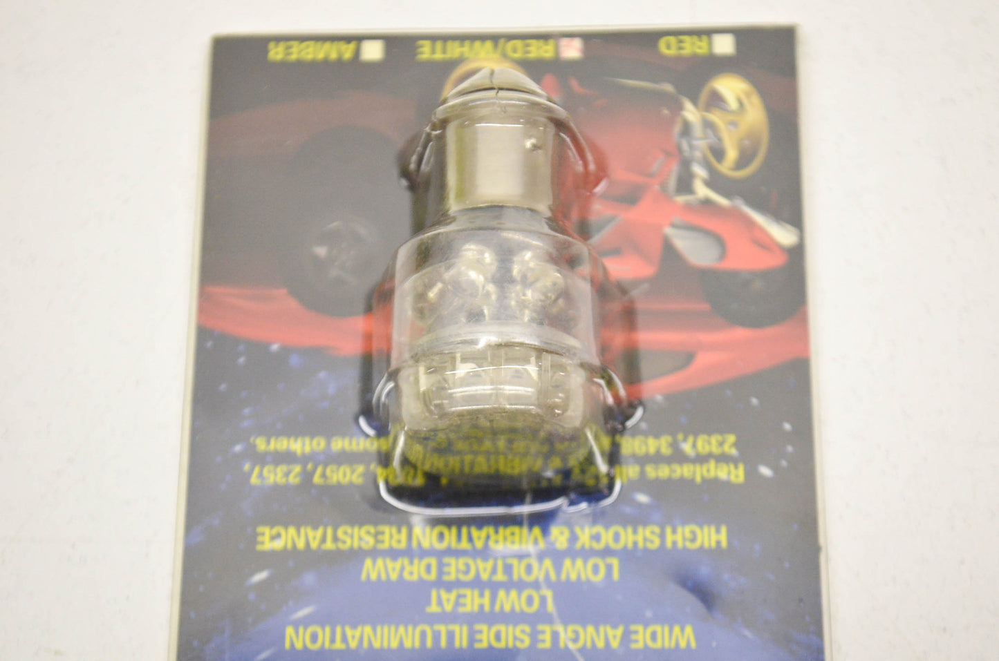 Wixtech Cool Spots 1156RWDC-25 Brake/Tail Light Bulb NOS