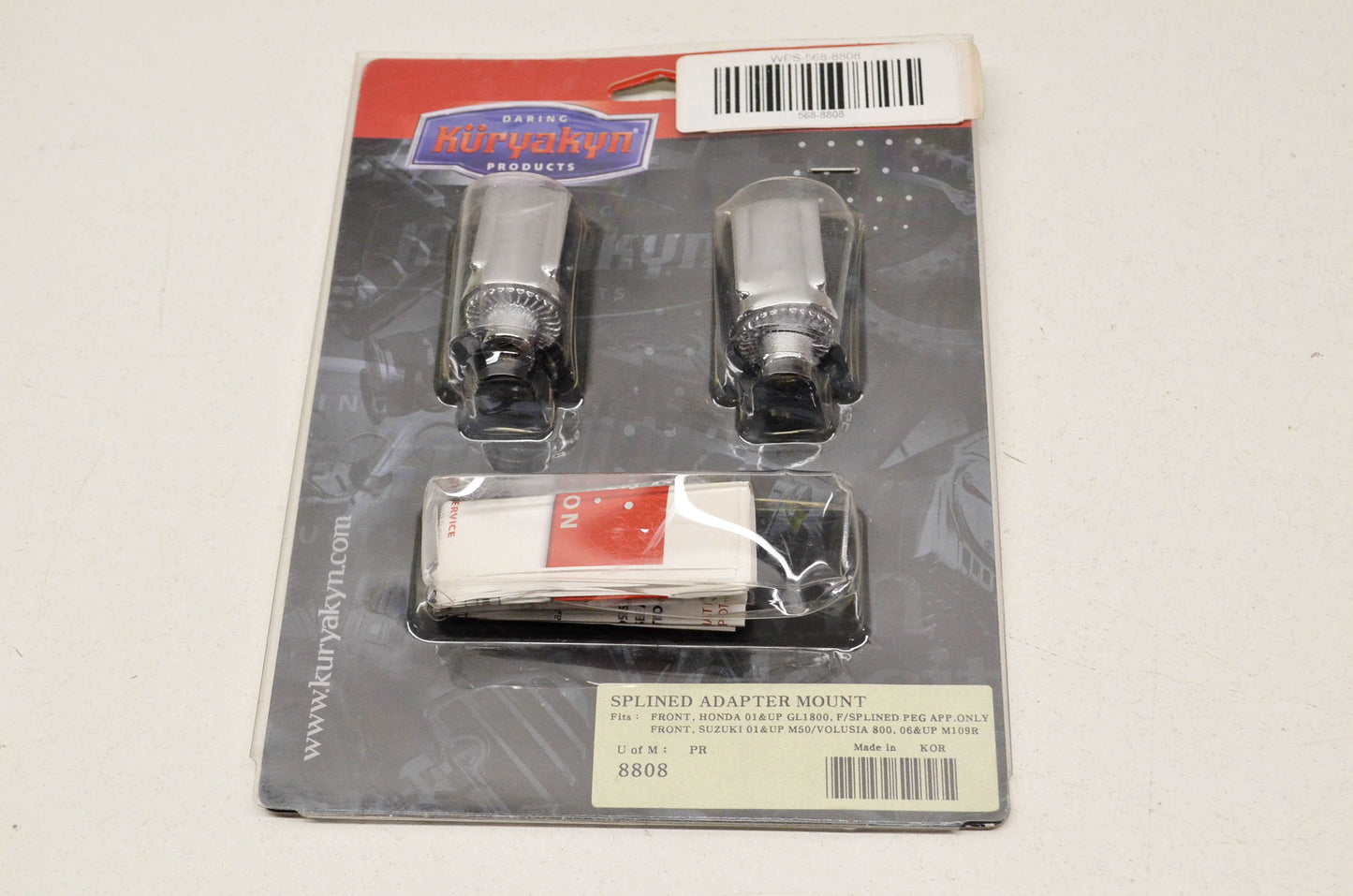 Splined Adapter Mount Front NOS