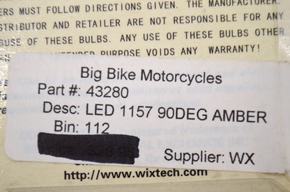 Wixtech Cool Spots 43280 Right Angle Mount Led Bulb NOS