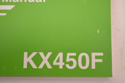 OEM Kawasaki 99987-1341 Owner's Manual KX450D NOS