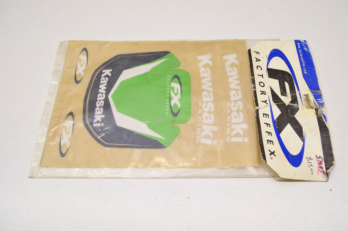 Fender Decal Kit Kawasaki KX80 KX100 All. NOS