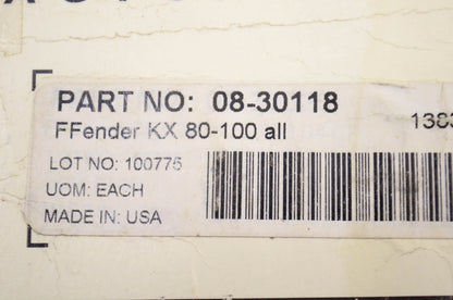 Fender Decal Kit Kawasaki KX80 KX100 All. NOS