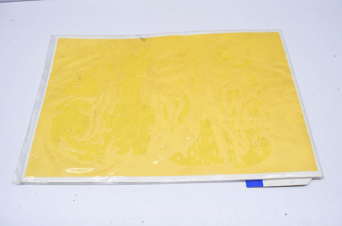 New Factory Effex Yellow Background Plate NOS