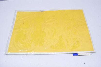 New Factory Effex Yellow Background Plate NOS