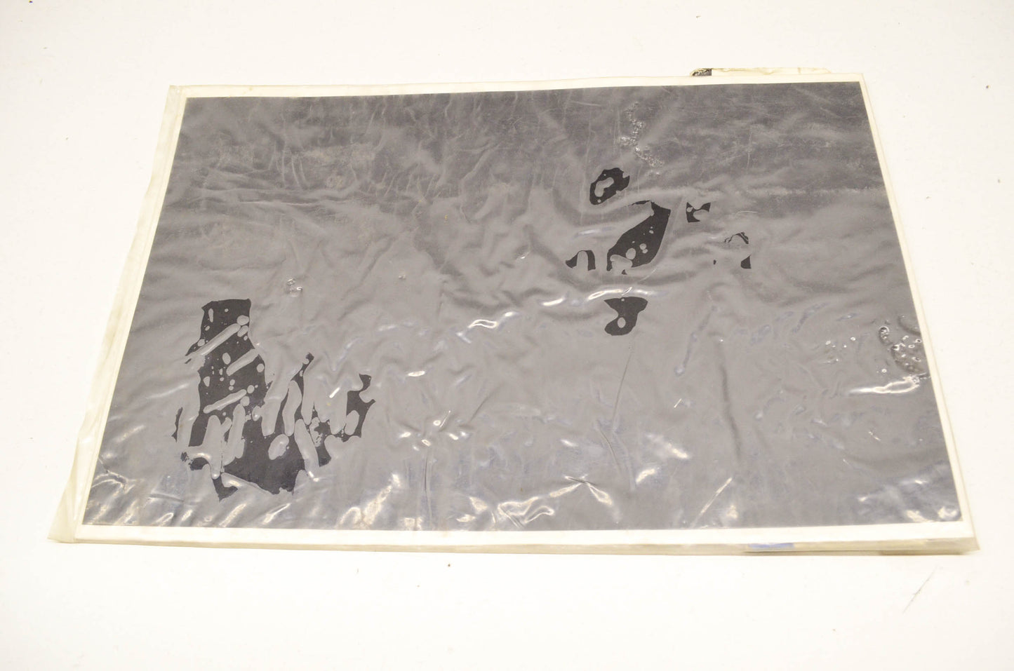 New Factory Effex Black Background Plate NOS