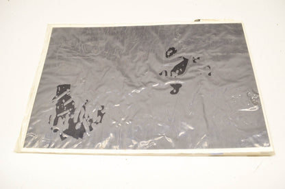 New Factory Effex Black Background Plate NOS