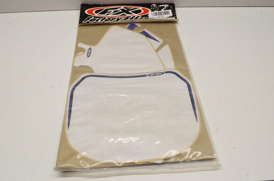Factory Effex FX06-64222 Pre Cut White Backgrounds YamahaYZF250-426 98-02. NOS