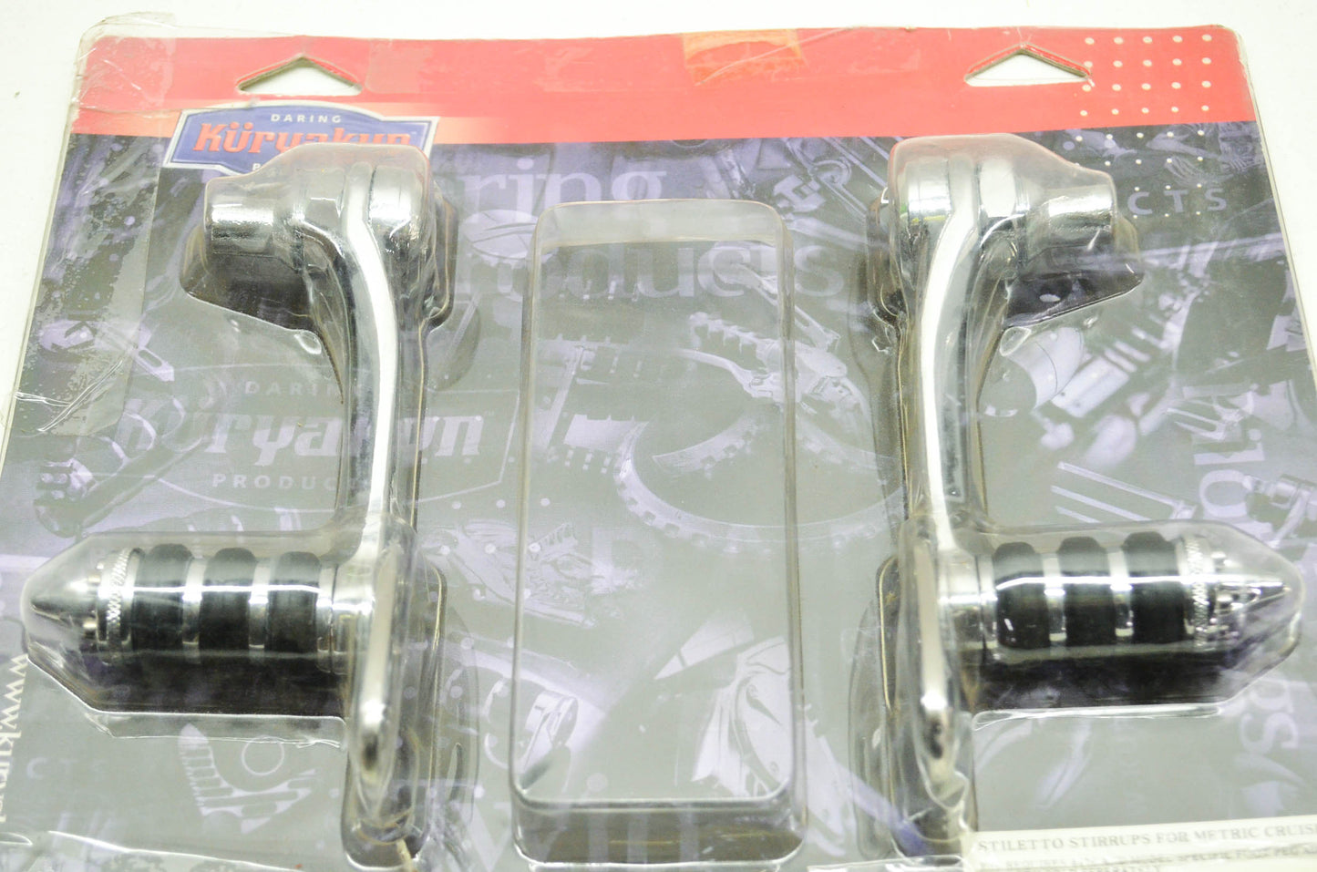 Stiletto Stirrups for Metric Cruisers NOS
