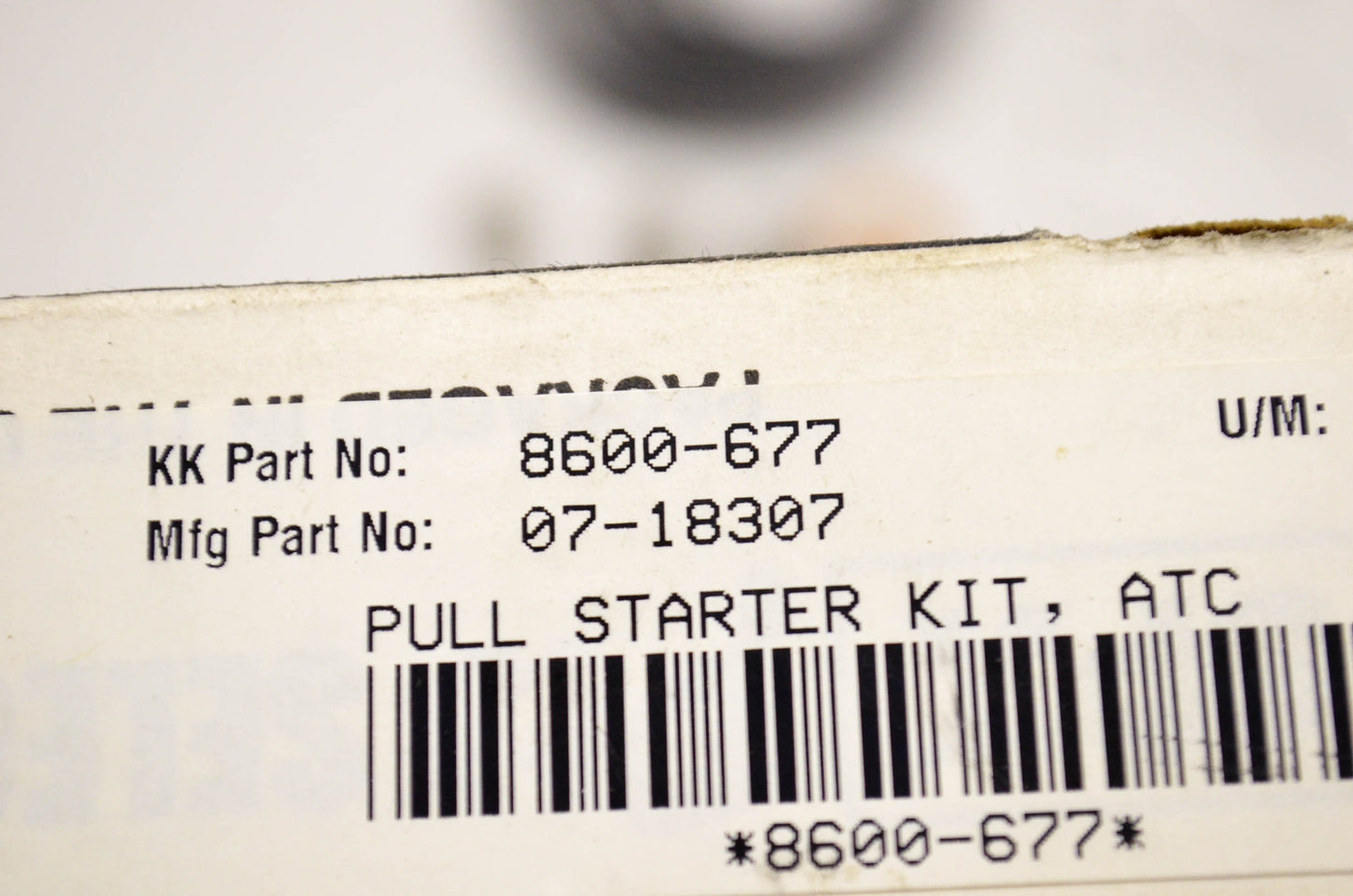 SPX 18307, 8600-677, 07-18307 Pull Starter Kit NOS