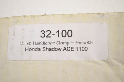 Billet Handlebar Clamp Smooth Honda Shadow ACE 1100. NOS