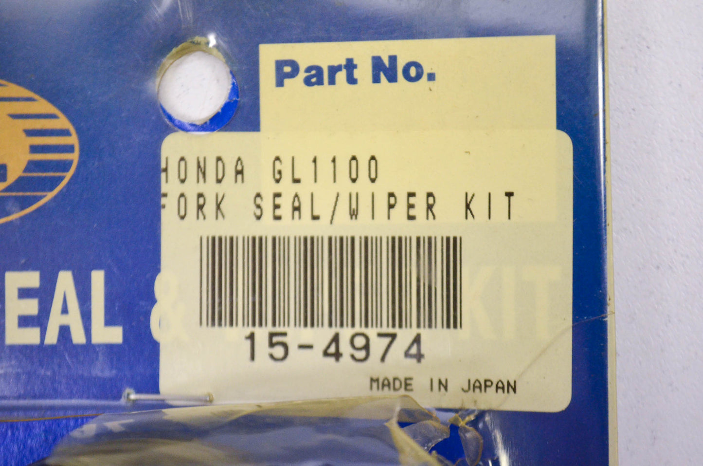 K&L 15-4974 Fork Seal Wiper Kit NOS