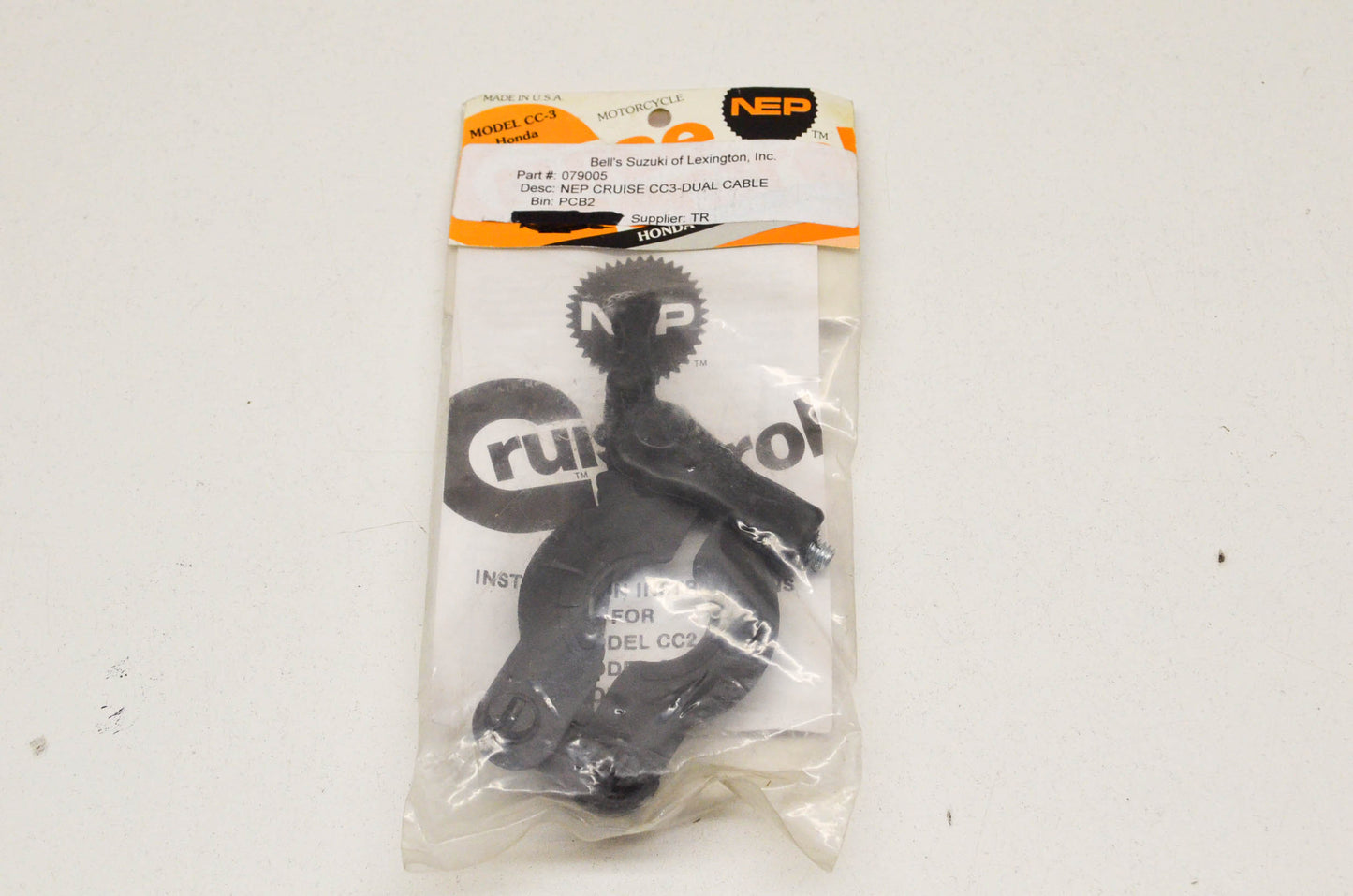 NEP 79005, 079005 Dual Cable Cruise Control NOS