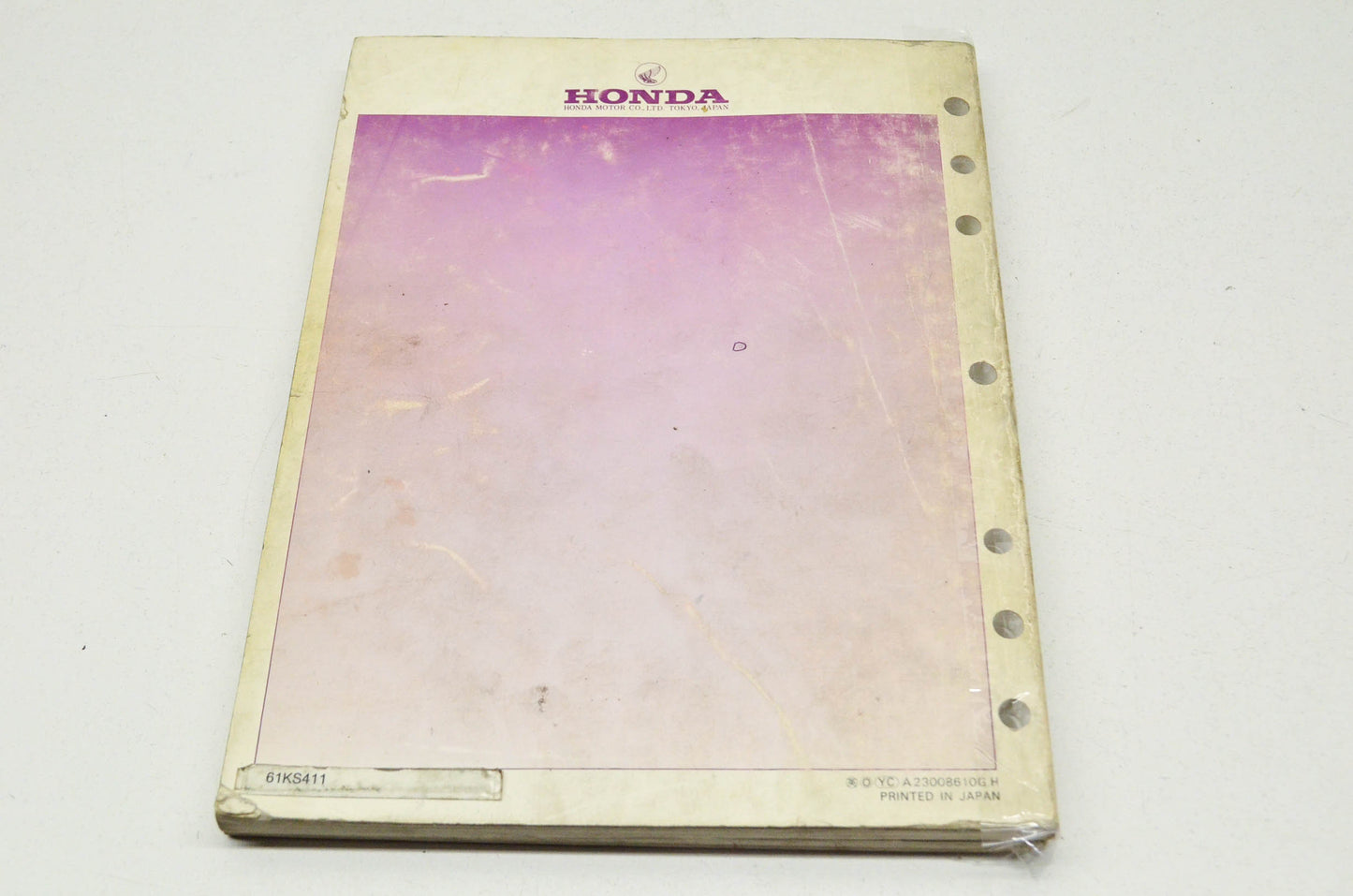 OEM Honda 61KS411 Service Manual CN250 97