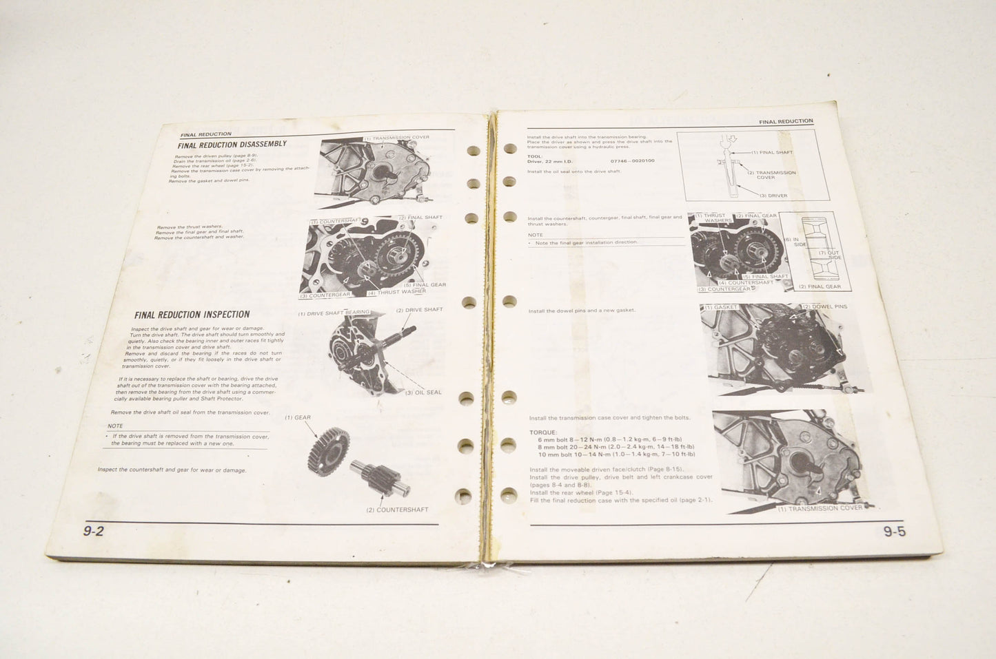 OEM Honda 61KS411 Service Manual CN250 97