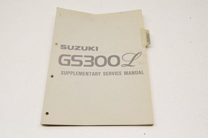 OEM Suzuki 99501-32020-03E Supplementary Service Manual GS300L. NOS