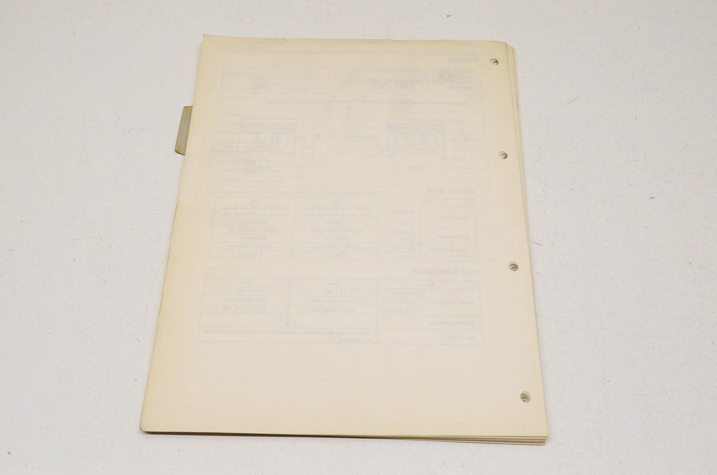 OEM Suzuki 99501-32020-03E Supplementary Service Manual GS300L. NOS