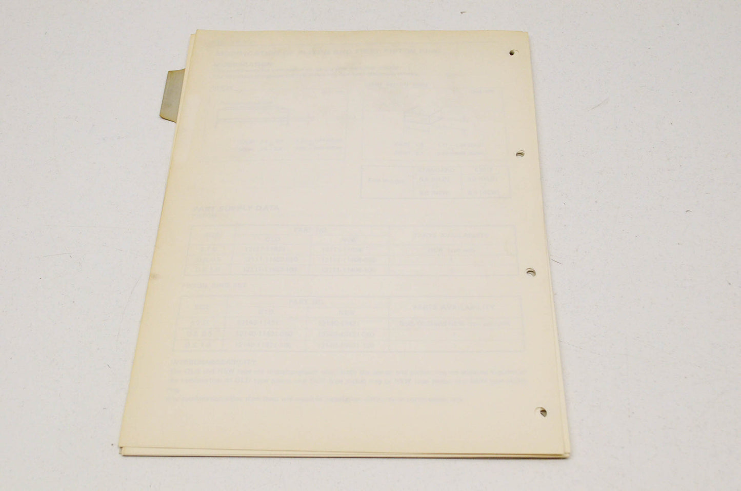 OEM Suzuki Supplementary Service Manual GS3250T NOS