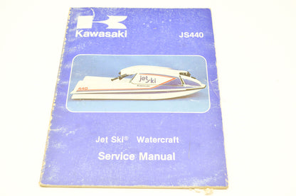 OEM Kawasaki 99963-0001-05 Service Manual JS440A1-6