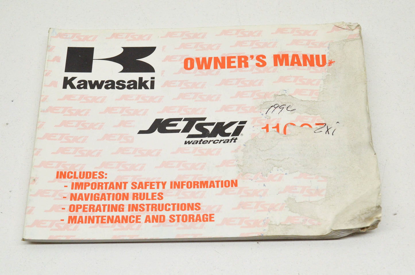 OEM Kawasaki 99920-1772-01 Owner's Manual JH1100A1